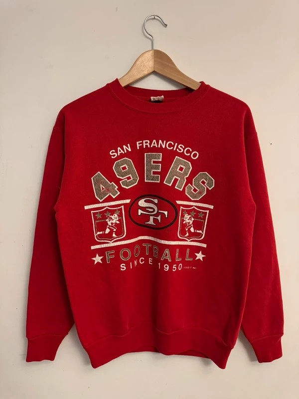 Sweat-shirt Vintage NFL San Francisco 49ers – Made in USA – Taille M/L