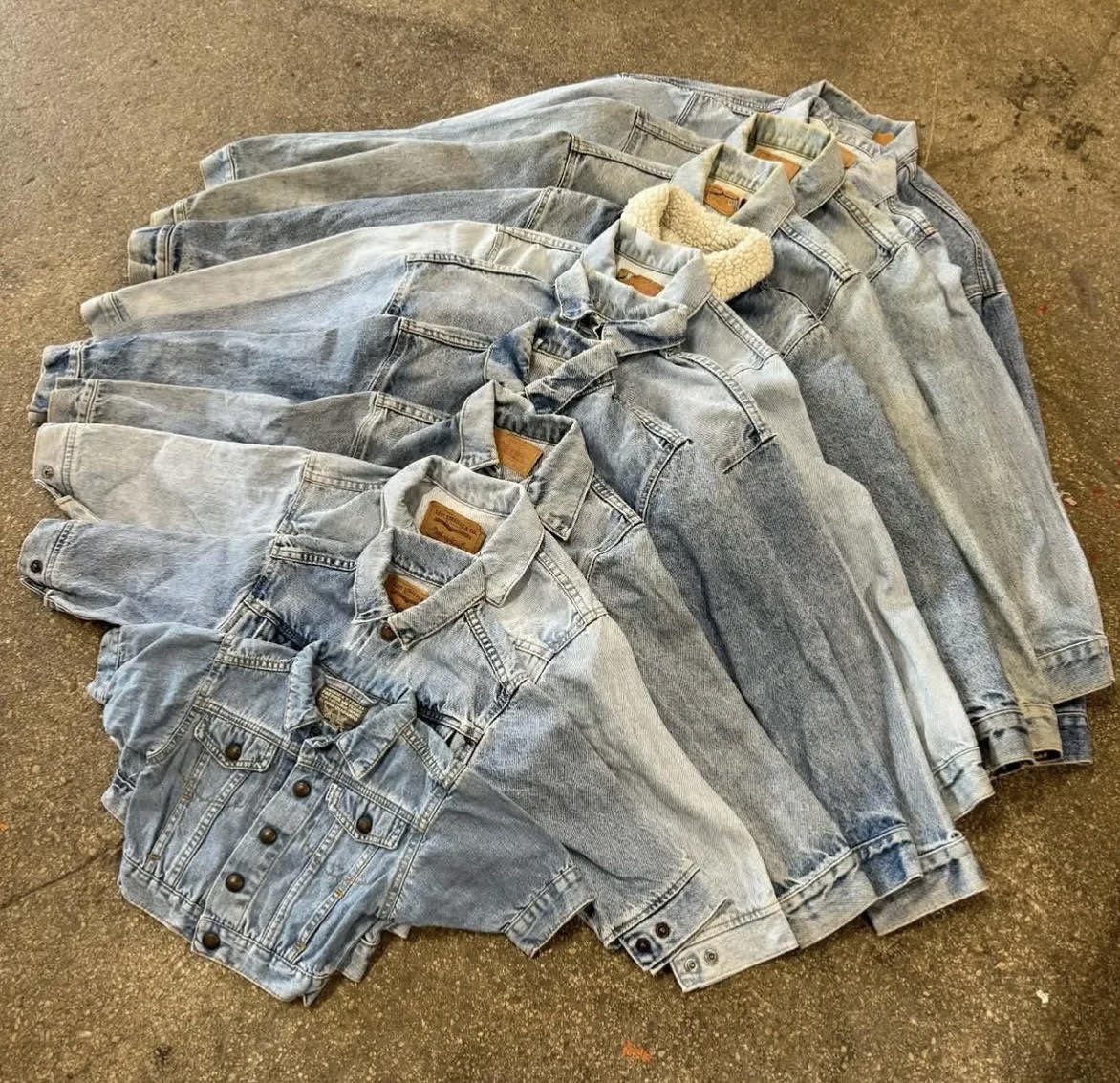 Vestes en denim Levi’s vintage pour petits et grands