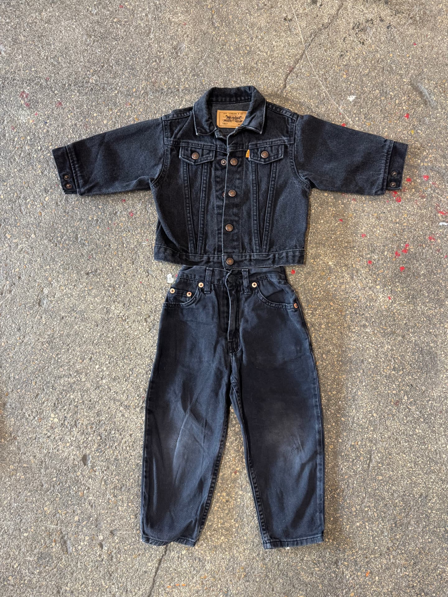 Ensemble Levi's noir pour enfant