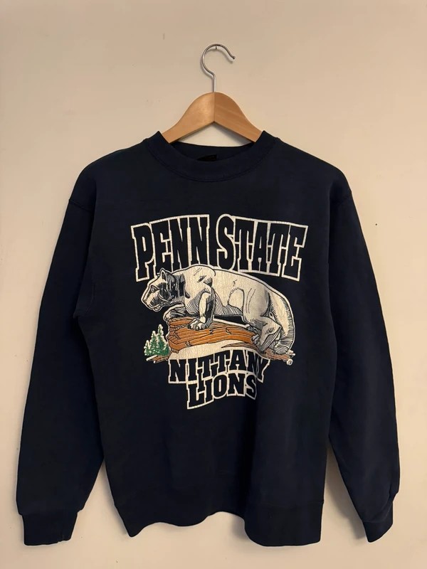 Sweat-shirt Vintage Penn State Nittany Lions – Made in USA – Taille M