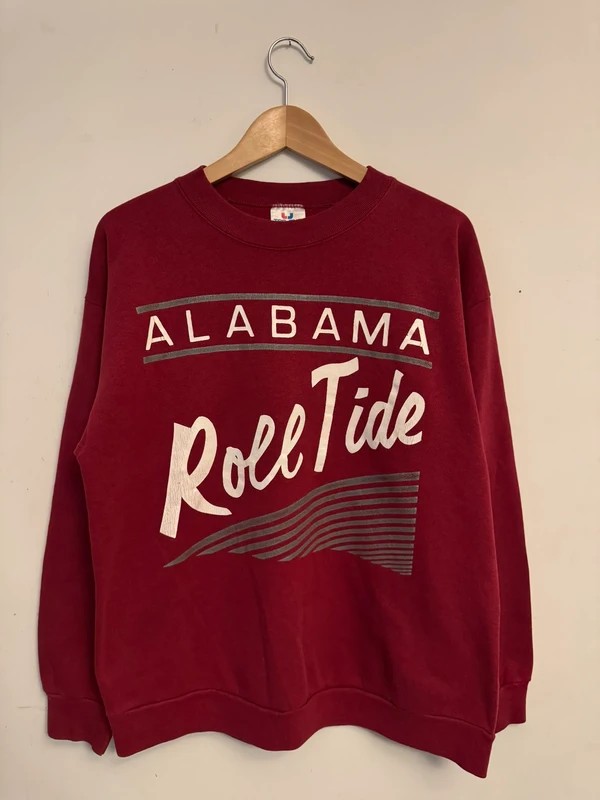 Sweat-shirt Vintage Alabama Roll Tide – Made in USA – Taille L